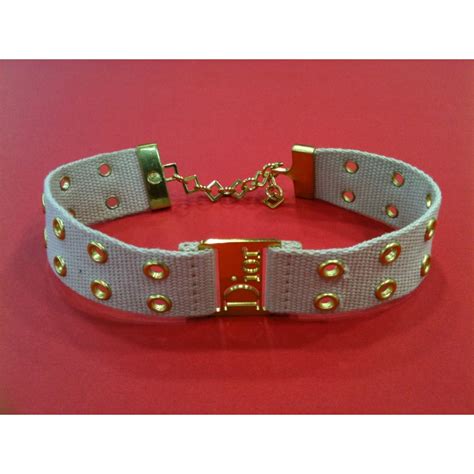collier chien dior